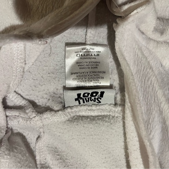 Girls Emoji Kids Hooded Blanket Sleeper Pajamas 2 Pieces Unicorn Yeti XS/8 - Picture 6 of 9